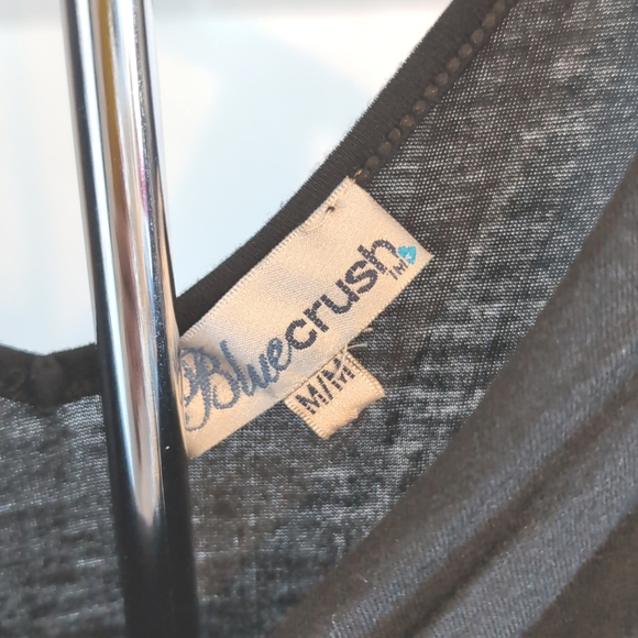 Blue Crush Little Black Dress | Size M | Sleeveless V-Neck Mini Dress - Picture 6 of 7